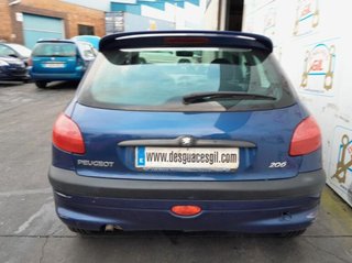 Paragolpes trasero peugeot 206 berlina xr 1168586