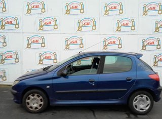 Paragolpes trasero peugeot 206 berlina xr 1168586