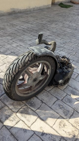 Motor Piaggio Liberty 125 (2004)