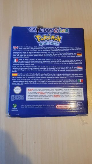 Nintendo Game Boy Color Ed. Pikachu con caja.