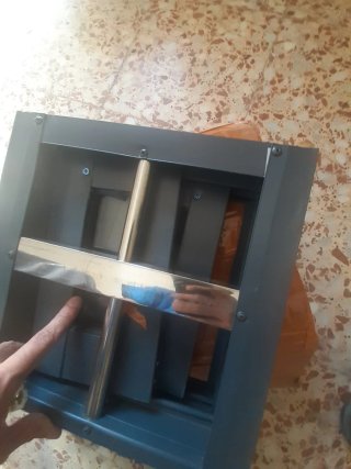 Ventana 30x30 Antracita