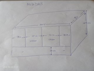 Cama nido de 2 camas y cajones