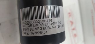 BMW SERIE 3 BERLINA (E90) 320d MOTOR LIMPIA DELANTERO
