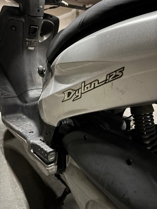 Honda Dylan 125 Plata
