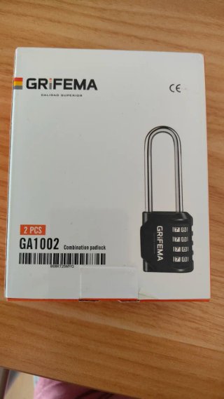 2 x Grifema GA1002 Candado Combinación