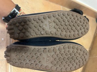 Mocasines niño Zara azul marino talla 31
