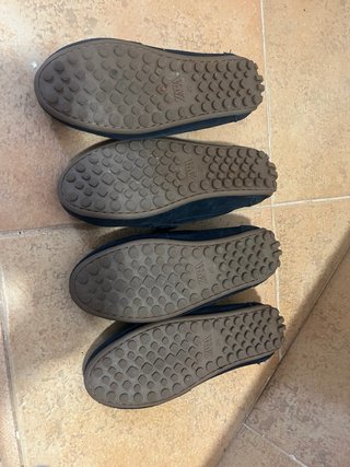 Mocasines niño Zara azul marino talla 31