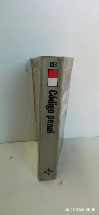Código penal ley orgánica 10/1995, de 23 de nov...