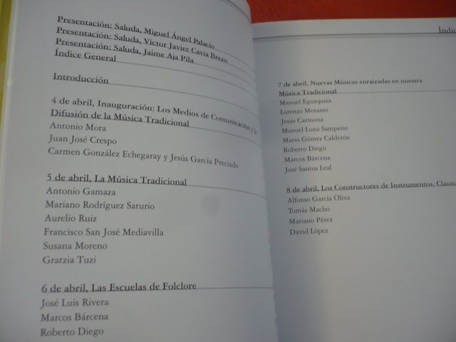PRIMERAS JORNADAS DE MUSICA TRADICIONAL CANTABRA