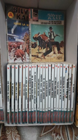 Coleccion de novelas Silver Kane