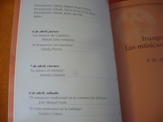 SEGUNDAS JORNADAS DE MUSICA TRADICIONAL CANTABRA