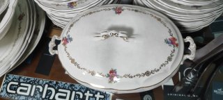 Vajilla San Claudio Oviedo Porcelana Floral