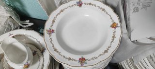 Vajilla San Claudio Oviedo Porcelana Floral