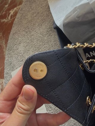 Bolso Chanel Hobo 25 Negro Piel Caviar