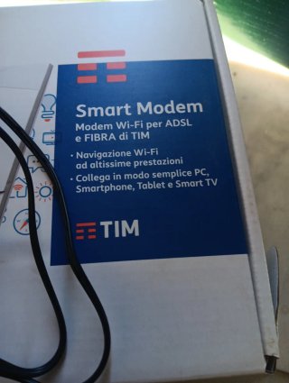 Smart Modem TIM Wi-Fi ADSL FIBRA