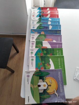 Varios libros de 3 primaria