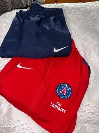 Conjunto PSG Nike Chándal Azul y Rojo