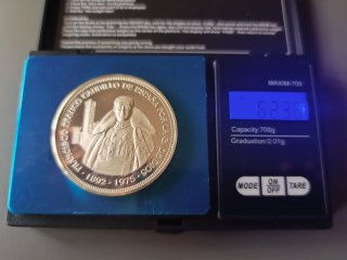 3 Monedas Plata Pura Franco 1892-1975