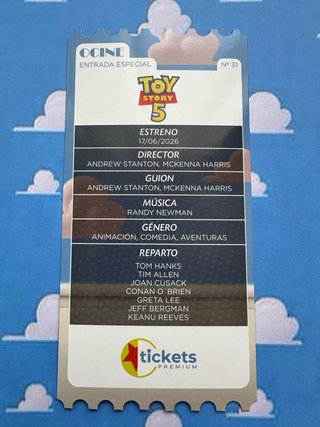 Entrada coleccion Toy Story 5