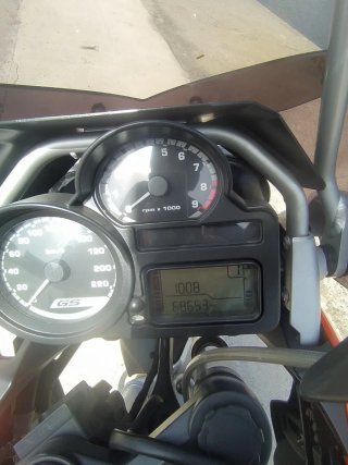 BMW 1200 GS  Naranja/Plata