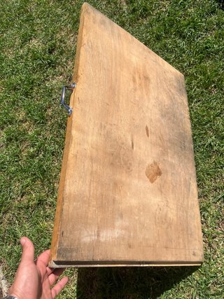 Cajón madera de chivalete antiguo (imprenta)