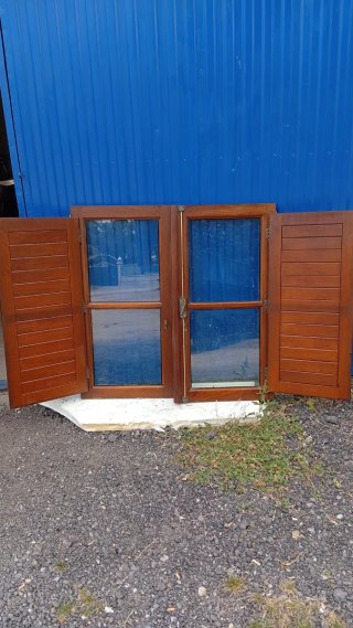 Ventanas de madera con doble cristal