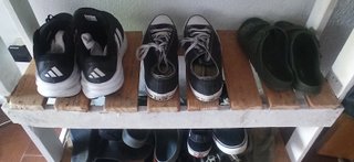 Zapatero Rústico Madera Hecho a Mano