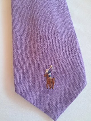 Cravatta Viola Polo Ralph Lauren