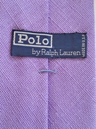 Cravatta Viola Polo Ralph Lauren