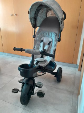 Triciclo Evolutivo KinderKraft Gris