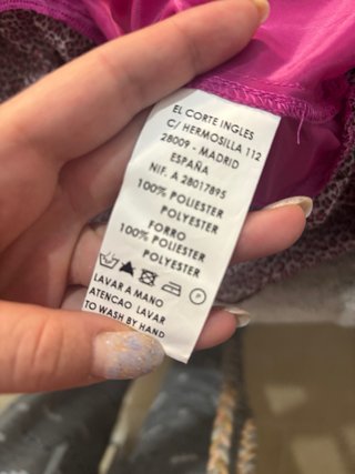 Vestido de fiesta El Corte Inglés Talla S