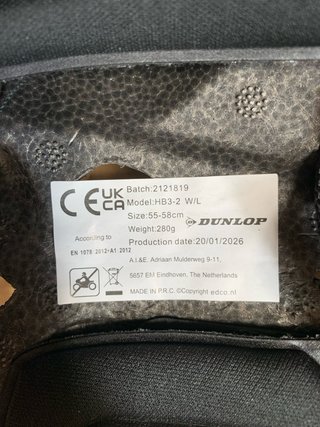 Casco Bicicleta Dunlop HB3-2 Talla M (55-58cm)