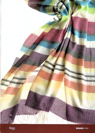 Missoni Pareo/Sciarlle Cotone Multicolore NIGG 156