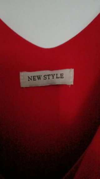 Abito lungo rosso
