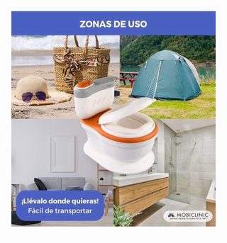 Orinal bebé Mobiclinic Toikid 1-3 años