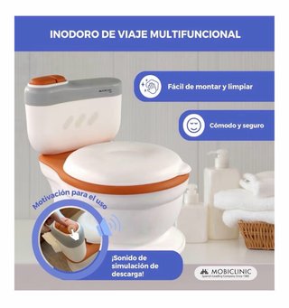 Orinal bebé Mobiclinic Toikid 1-3 años