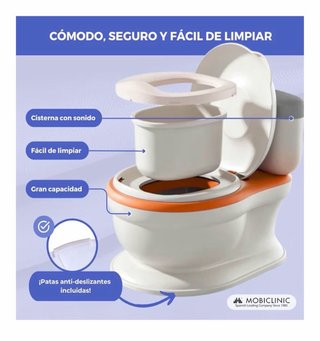 Orinal bebé Mobiclinic Toikid 1-3 años