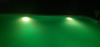 Foco Piscina RGB LED Azul y Plata