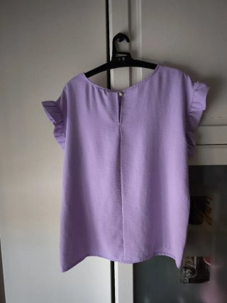 Camisa verano lavanda talla única