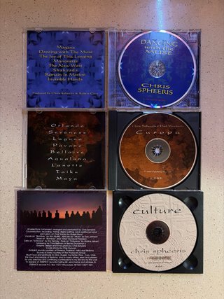 CDs Chris Spheeris & Paul Voudouris