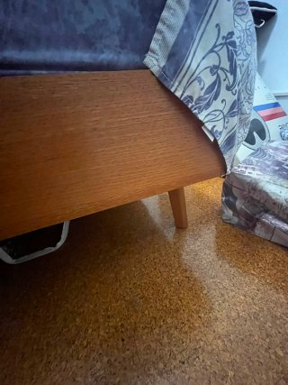 Cama de madera maciza Portobello