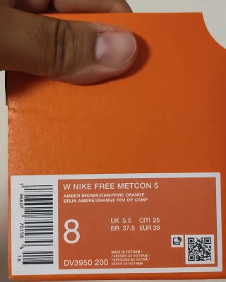 T39 Nike Free Metcon 5 Beige/Marrón