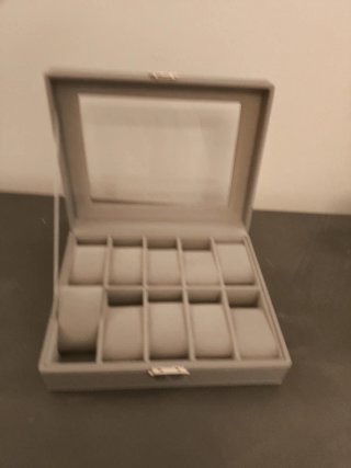 Scatola porta orologi 10 posti