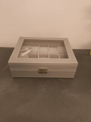 Scatola porta orologi 10 posti
