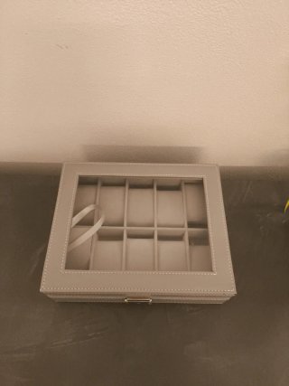 Scatola porta orologi 10 posti