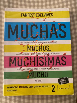 Matemáticas Aplicadas a las Ciencias Sociales 2