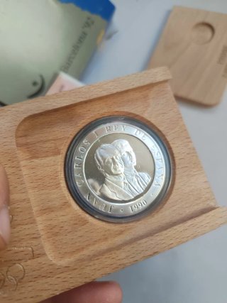 2000 Pesetas Barcelona '92 Proof