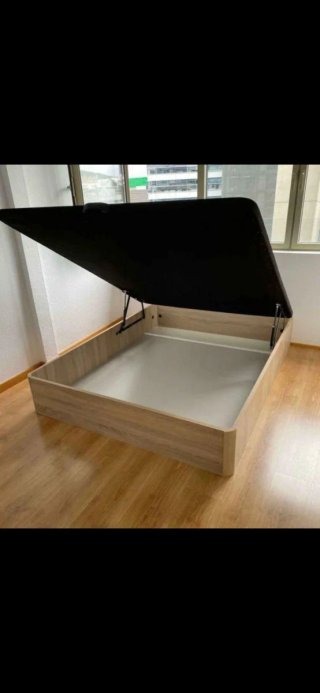 Cama canapé 150cm madera