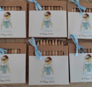 20 Cajitas de pinturas personalizadas