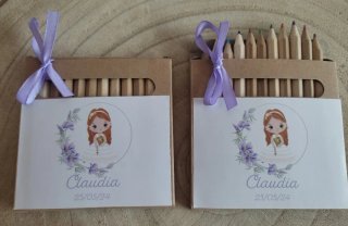 20 Cajitas de pinturas personalizadas